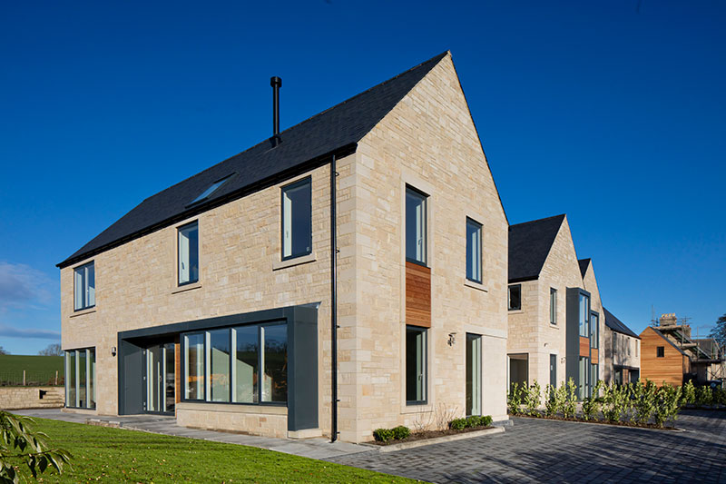 External Stone Work — Front Elevation