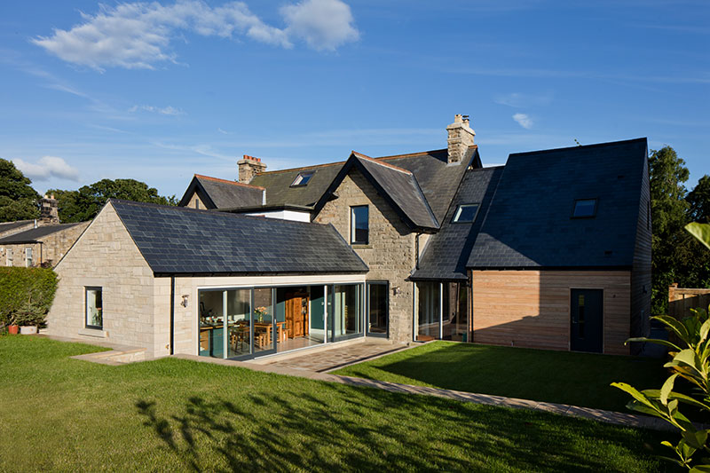 External Stone Work — Rear Elevation